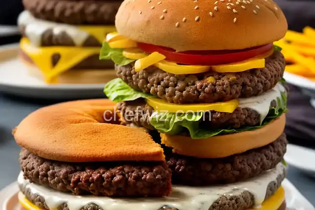 Cheeseburger Cake