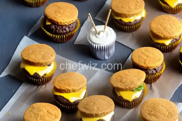 Cheeseburger Cupcakes