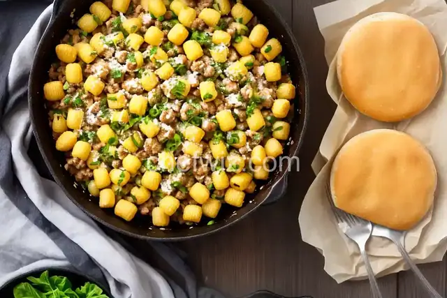 Cheeseburger Gnocchi