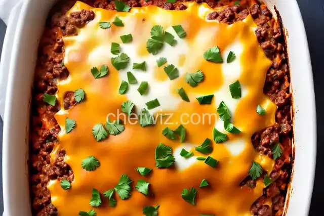 Cheeseburger Lasagna