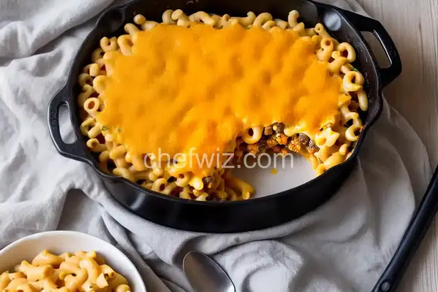 Cheeseburger Macaroni Casserole