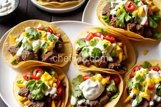 Cheeseburger Tacos