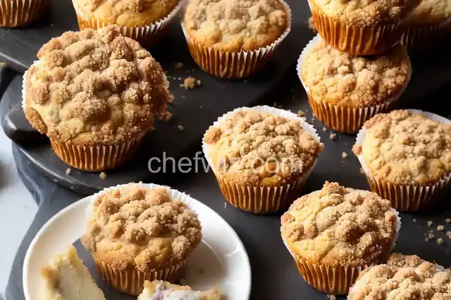 Cheesecake Streusel Muffins Recipe