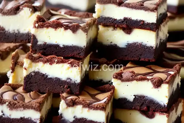 Cheesecake Swirl Brownies Recipe
