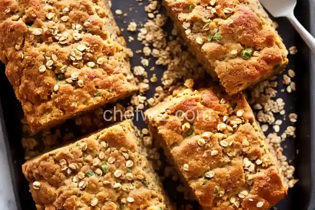 Cheesy Apple and Oat Meatloaf