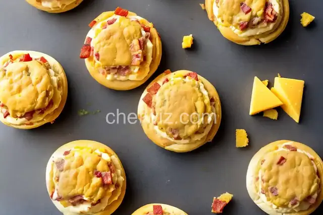 Cheesy Bacon Slider Bake