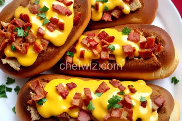 Cheesy Bacon Ultimate Dogs