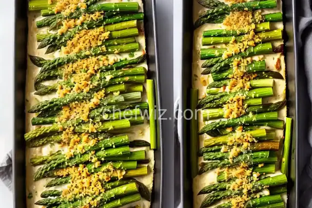 Cheesy Baked Asparagus