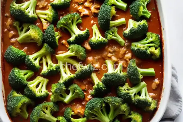 Cheesy Baked Broccoli