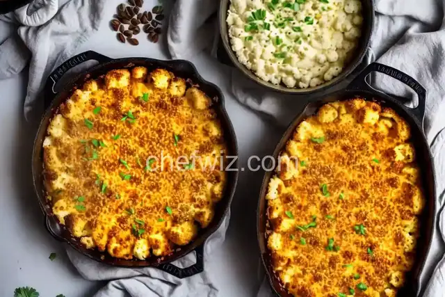 Cheesy Baked Cauliflower