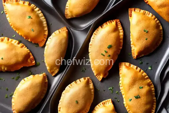 Cheesy Chicken Empanadas