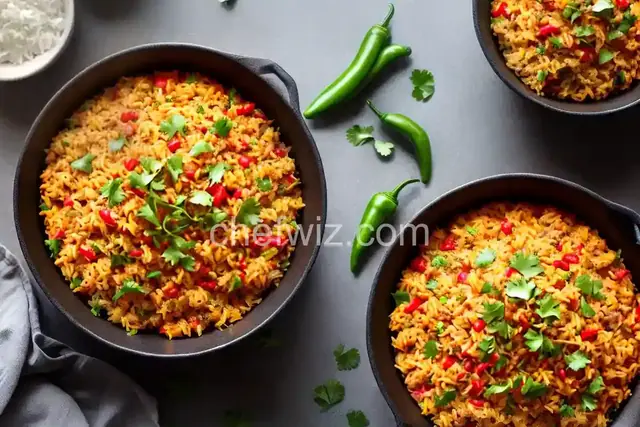 Cheesy Chile Rice