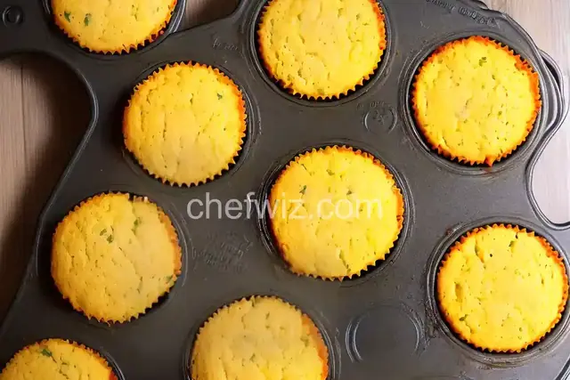 Cheesy Cornbread Muffins