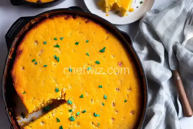Cheesy Cornbread With Tomatoes