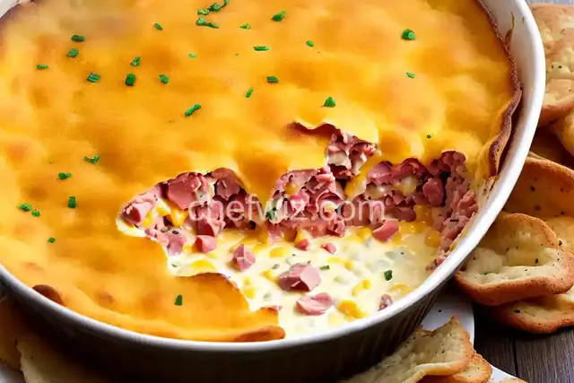 Cheesy Country Ham Dip