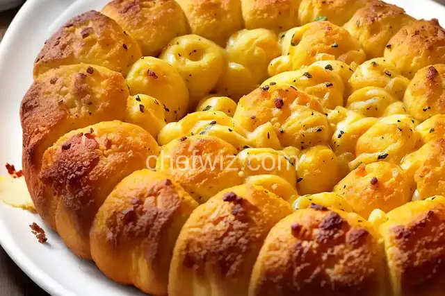 Cheesy Garlic Monkey Bread