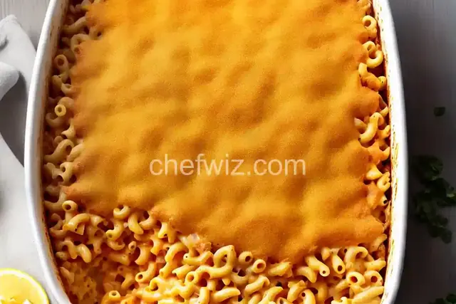 Cheesy Macaroni and Hamburger Casserole