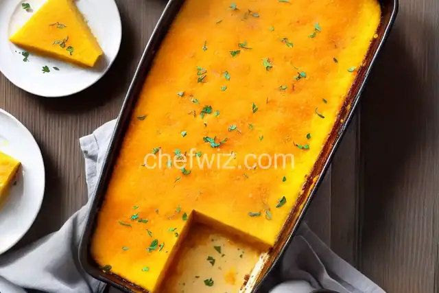 Cheesy Polenta Casserole