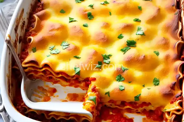 Cheesy Potato Lasagna