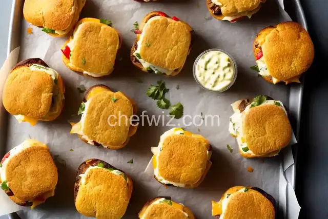 Cheesy Pull-Apart Sliders