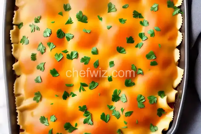 Cheesy Ravioli Bake