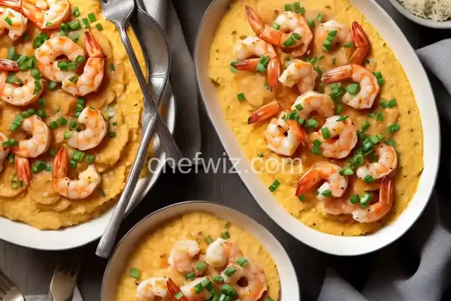 Cheesy Shrimp and Grits