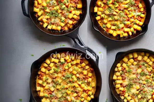 Cheesy Skillet Gnocchi
