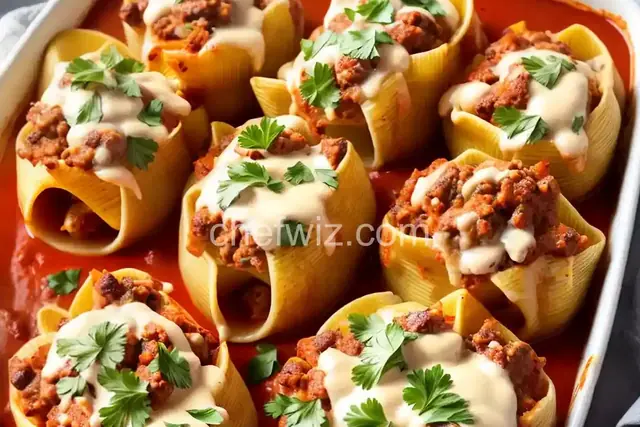 Cheesy Stuffed Shells