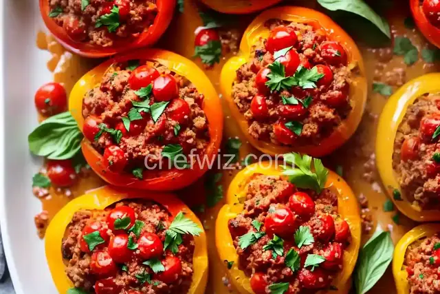 Cheesy Stuffed Tomatoes