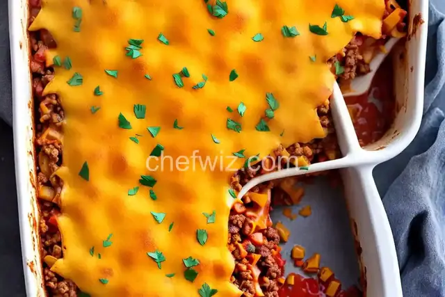Cheesy Taco Casserole
