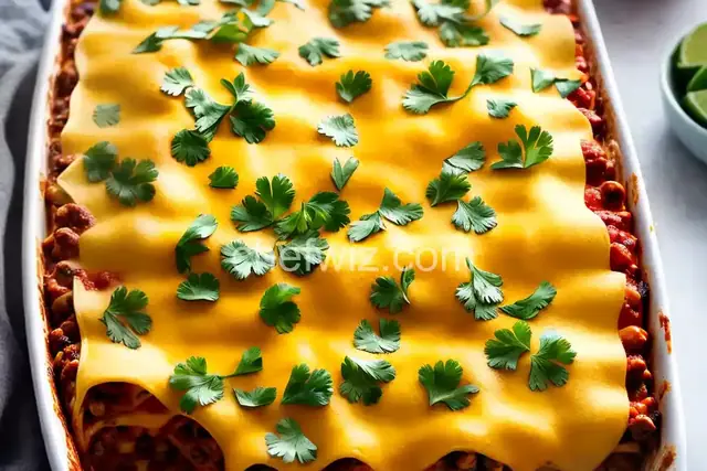 Cheesy Taco Lasagna
