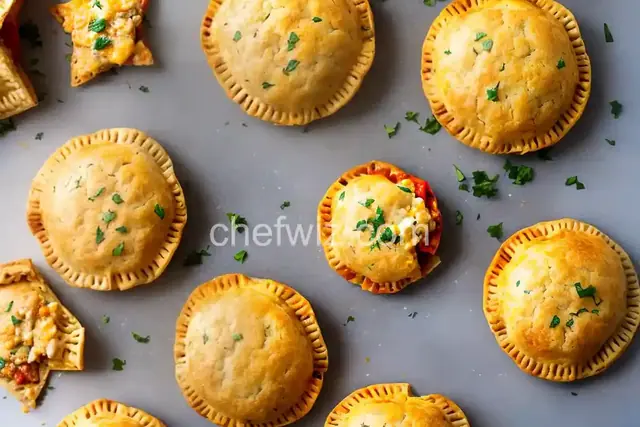 Cheesy Tomato Hand Pies