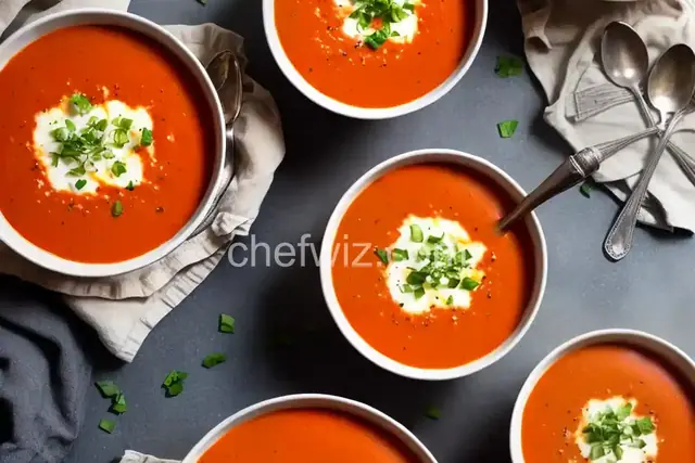 Cheesy Tomato Soup