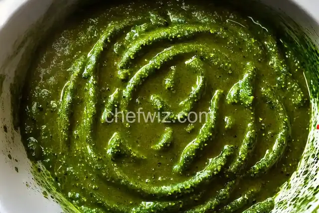 Chef John's Garlic Scape Pesto