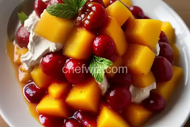 Chef John's Mango Cranberry Sauce