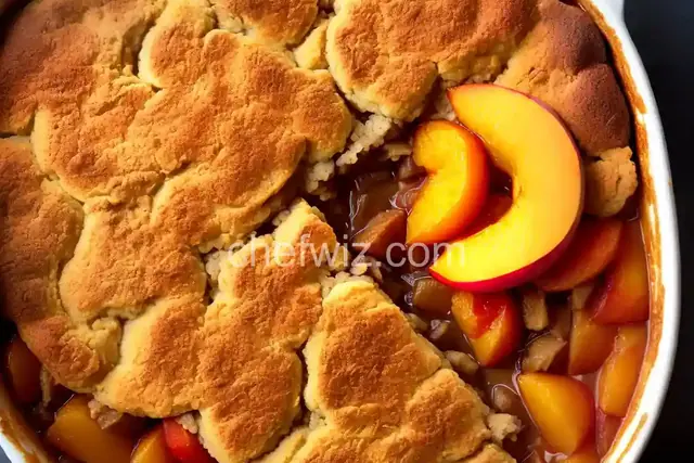Chef John's Peach Cobbler