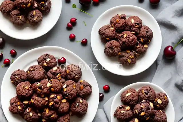 Cherry Almond Chocolate Clusters