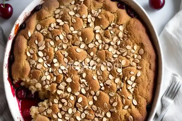Cherry-Almond Dump Cake