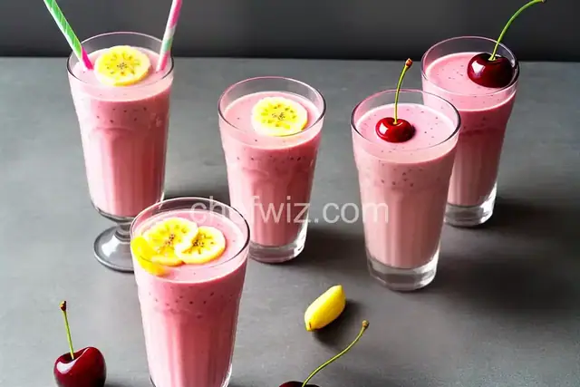 Cherry Banana Smoothie