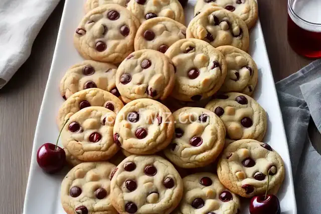 Cherry Bell Cookies