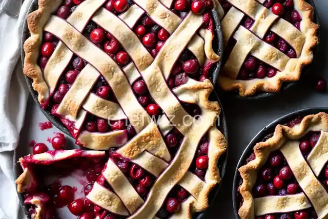 Cherry-Berry Pie with Whole Wheat Pie Crust