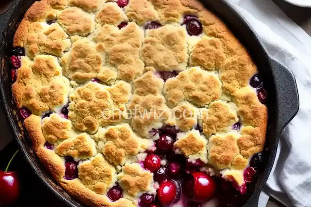 Cherry Biscuit Cobbler