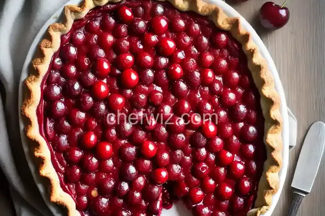 Cherry-Bourbon Pie
