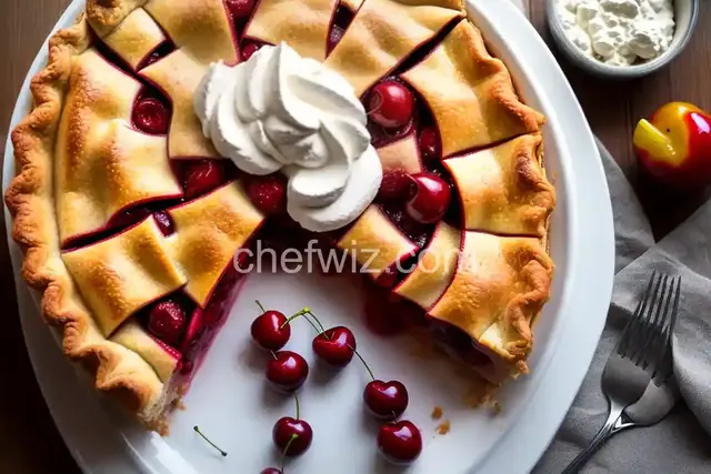 Cherry Cheese Pie I