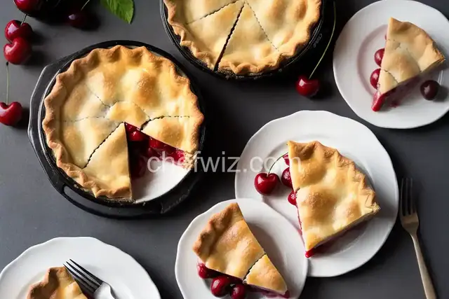 Cherry Cheese Pie