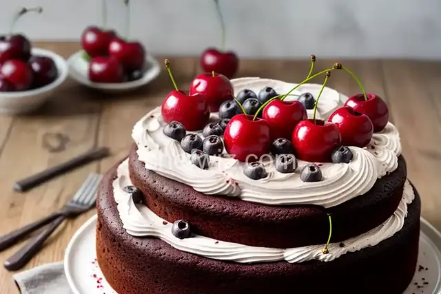 Cherry Chocolate Cake