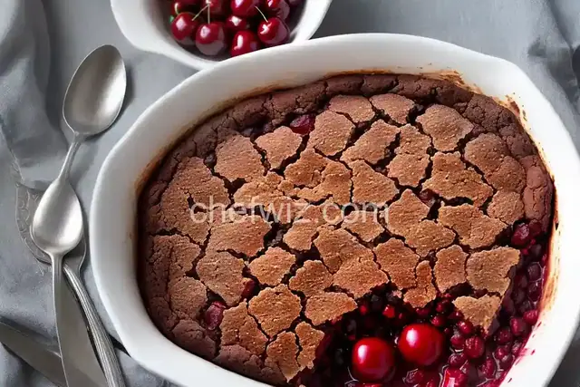Cherry-Chocolate Cobbler