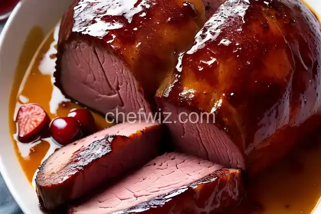 Cherry Coke-Glazed Country Ham Recipe