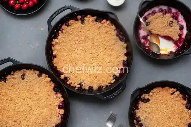 Cherry Crumble