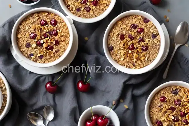 Cherry Pecan Muesli